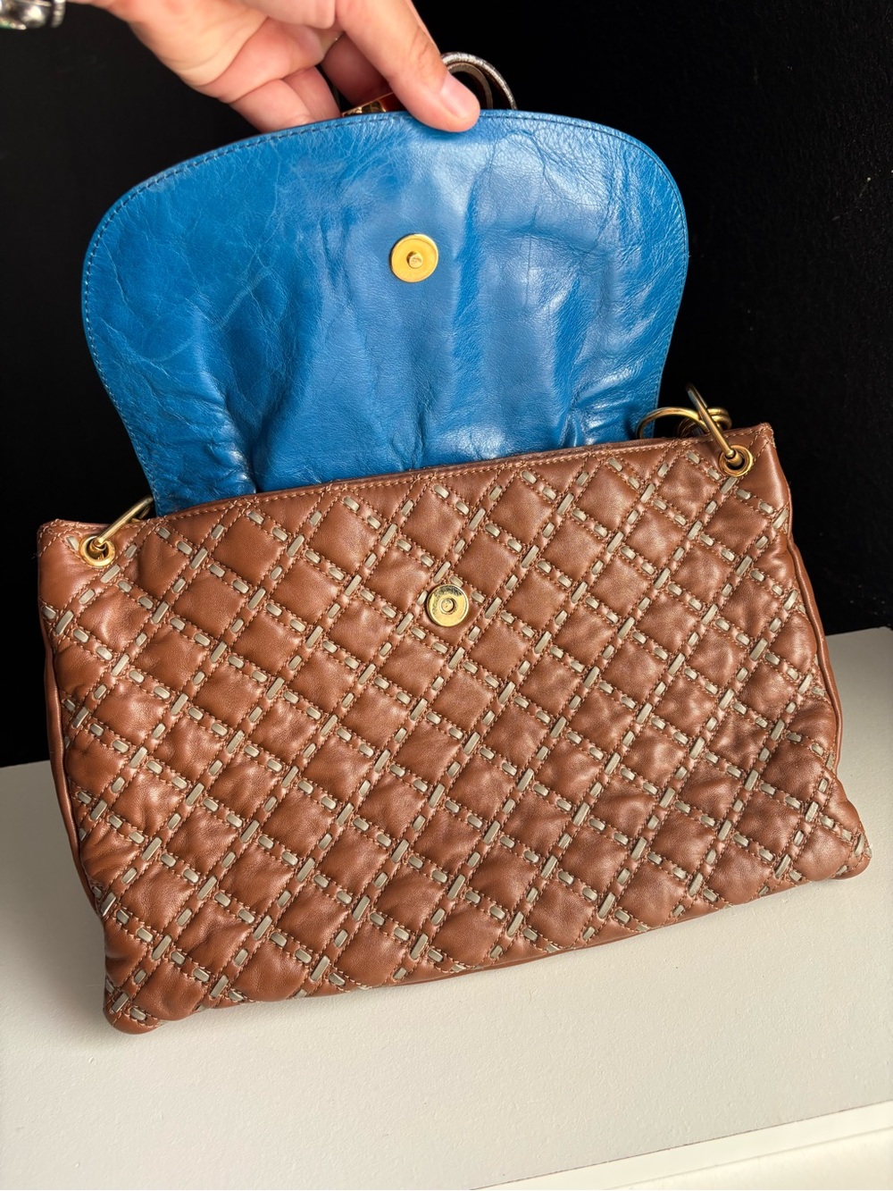 Marc Jacobs Spring Summer 2009 Quilted Lucite Chain Floral Robert Jennifer Bag - Picture 14 of 16